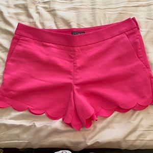 Express pink shorts